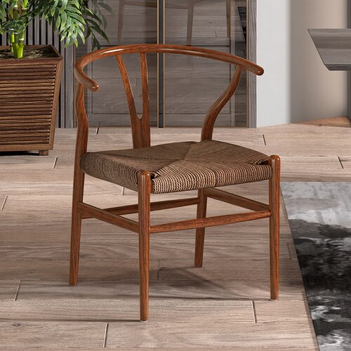 Comfortable Rattan Dining Chairs Metal Cushions Mobile Wooden Deign Chairs Living Room Balcony Muebles Para El Hogar Patio Chair